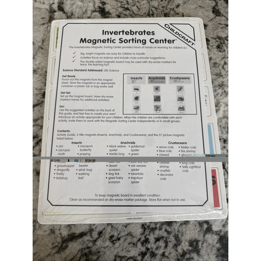 Plants, Machines, Invertebrates, Solids Magnetic Sorting Center NEW